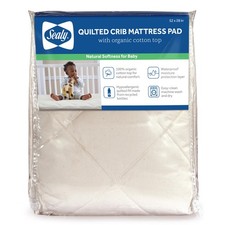 Crib Mattress Protector Quilted Breathable Waterproof Organic Sealy Baby Infant Baby Mattress Protector price