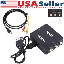 HDMI To RCA AV Adapter Converter Cable CVBS 3RCA 1080P Composite Video Audio Video Cable price