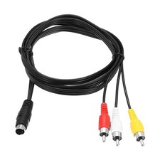 S Video Cable 5ft 4 Pins S-Video Male to 3 RCA Male Composite Converter Video Cable price