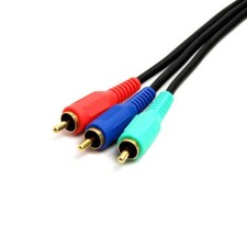 Component Video Cable 3 RCA 6 ft RGB HDTV DVD VCR Brand New Video Cable price