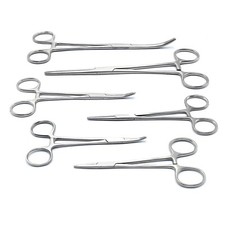 HEMOSTAT Set 5" 6" 8" Curved/Straight - 6 Pack Hobby, Electronics, Fishing Hobby Electronics price