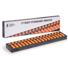 Digit Standard Abacus 10.5" - Professional 17 Column Soroban Calculator Abacus price