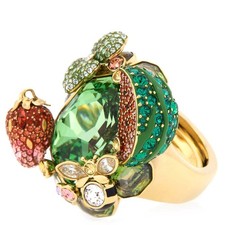 Swarovski Idyllia Multicolored Motif Ring Swarovski Ring price