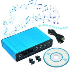 6 Channel 5.1 External USB Sound Card Adapter Optical Audio Laptop Notebook PC Sound Card price