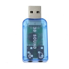 Mini External 3D USB Sound Card 5.1 Channel Audio Card Adapter 3.5mm Sound Card price
