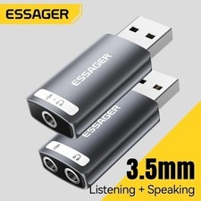 USB Sound Card External Mini Sound Card USB to 3.5mm Interface Stereo Audio Sound Card price