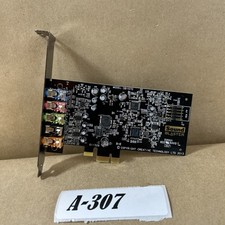 Creative Sound Blaster Audigy Fx SB1570 5.1 PCIe Audio Sound Card Tested Sound Card price