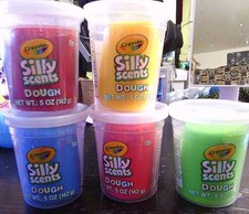 5 NEW SILLY SCENTS SCENTED PLAY DOUGH MODELING CLAY assorted colors Play Dough & Clay price