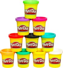 Play-Doh 29413 Kids Fun Colored Dough Modeling Clay Toys - Case of 10 Play Dough & Clay price
