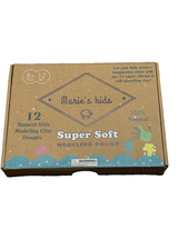 12 Pack Natural Kids Modeling Clay Dough Set Non Toxic Soft Play Dough Kit Play Dough & Clay price