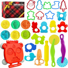 Play Dough Tools Set, Kids Clay Molds Kit with Animal Letters Numbers Cutters Ro Play Dough & Clay price