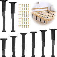 8 Pcs Adjustable Height Bed Support Legs, 7.9"-15" Bed Frame Support Legs wit... Bed Frame price