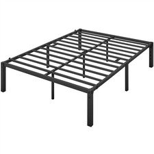 14-18in Metal Platform Bed Frame Full/Queen Heavy Duty Strong Underbed Storage Bed Frame price