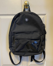 DC Black Backpack Zip Closure Adjustable Strap Unisex Casual Travel Men's Backpack price