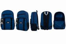 Blue/Black Backpack with Zip Closure and Outer Pockets for Travel/Casual Men's Backpack price