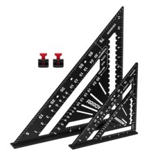 Arrow 7"& 12" Aluminum Alloy Carpenter Square Set Rafter Square Layout Tools New Set Square price