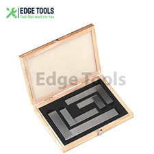 2 3 4 & 6 Inch Engineers Square Set 4 pc Square In Wooden Case Try Square USA Set Square price
