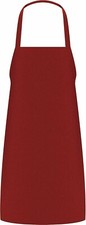 Maroon Red Cooking Painting Apron Smock Men Women Kitchen Bib Apron 32"x26" Painting Apron price