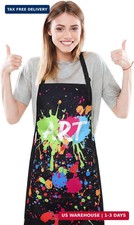 Painting Artist Apron with Pockets, Waterproof Painting Aprons for Adults, Adjus Painting Apron price