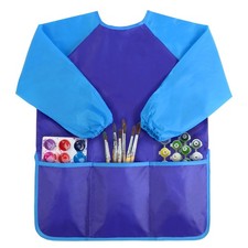 Kids Art Smock, Kids Painting Apron Waterproof Children Artist Smock with Lon... Painting Apron price