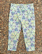 Comfy & Colorful GAP Geometric Capri Leggings: Size Small: Girls Girls' Capri Pants price