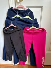 Lot of 5 Leggings/Sweatpants Sz XS (5) & S (6) Girls' Capri Pants price
