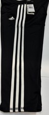 adidas Girls 3 Stripe Black ‘Climalite Capri Size Youth XL (16) Brand New‼️ Girls' Capri Pants price
