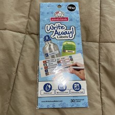 NEW Mabel’s Labels - Write Away 30 Waterproof Labels - School / Camp School Label price