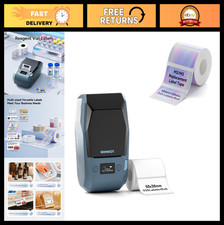 Bluetooth Thermal Label Maker, 2" Hologram Tape, Perfect for Office, School & Ho School Label price