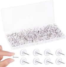 450-Pack Clear Push Pins Thumbtacks, Clear Thumb Tacks for Wall, Flat Push Pins Pins & Thumbtacks price