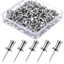 300 Pcs Aluminum Push Pins & Steel Thumb Tacks for Wall Office Bulletin Boards Pins & Thumbtacks price