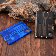12-in-1 Multi Tool Card Ultra Thin EDC Wallet Outdoor Survival Gadget Wallet (Outdoor) price
