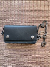 FILSON Workshop Large Chain WALLET in Black Leather MADE IN USA Wallet (Outdoor) price