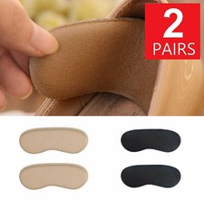 2 Pairs Fabric Shoe Pads Cushion Liner Grip Back Heel Inserts Insoles Insoles & Care & Spray price