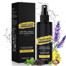 Foot Fresh Heavy Duty Foot Odor Spray For Shoes And Feet New #13 Insoles & Care & Spray price