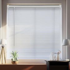 1" Pvc Window Blind Venetian White Easy Fit Home Office Blind Effect Window Shad Venetian Blind price