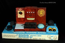 1956  Zimphone 2-Phone Switchboard Set Vintage Products - New Old Stock Phone Switchboards price
