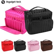 Large Professional Cosmetic Case Makeup Bag Storage Handle Organizer Travel Kit Makeup Bag price