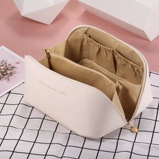 Large Compartmentalized Makeup Organizer Bag–Portable for Travel& Daily Skincare Makeup Bag price