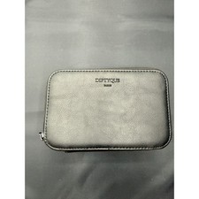 DIPTYQUE Qatar Airlines Cosmetic Travel Vanity Case Unisex Black Faux Leather OS Makeup Bag price