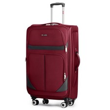 Lightweight Expandable Softside Suitcase SoftShell Multiple Pockets Luggage Suitcase / Luggage price