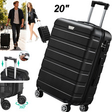 Hardside Carry On Luggage 20" Suitcase Spinner Wheels TSA Lock Airline Approved Suitcase / Luggage price