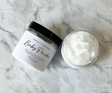 You Pick Scent Shea Butter & Oatmeal Body Cream, Thick Organic Lotion 4 oz Baby Body Cream price