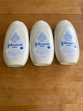 3 Johnson's Baby Sensitive Care Face & Body Cream 13.6oz lightly scented Baby Body Cream price