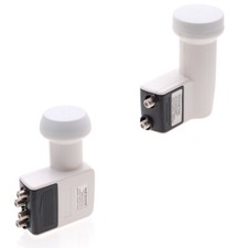 Universal Dual Quad LNB Ku Band 0.3dB FTA Satellite Dish LNBF Linear Polarized LNBs price