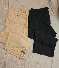 Columbia Women's Two Capri Pants, Size Medium Khaki  and Black Outdoors Shorts & Capri (Outdoor) price