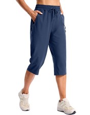 Women's 17" Long Shorts Below The Knee Capri Hiking Cargo Shorts Lightweight ... Shorts & Capri (Outdoor) price