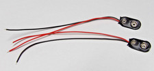(2) 9 Volt Battery Connector with 6" Leads - Qty (2) Connector price