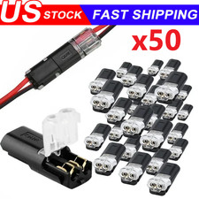 2 Pin Waterproof Electrical Connector Car Automotive Wire Plug Terminal LOT Connector price