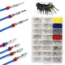 739Pcs Automotive Electrical Connector Pins Kit Terminal Removal Tool Wire Seals Connector price